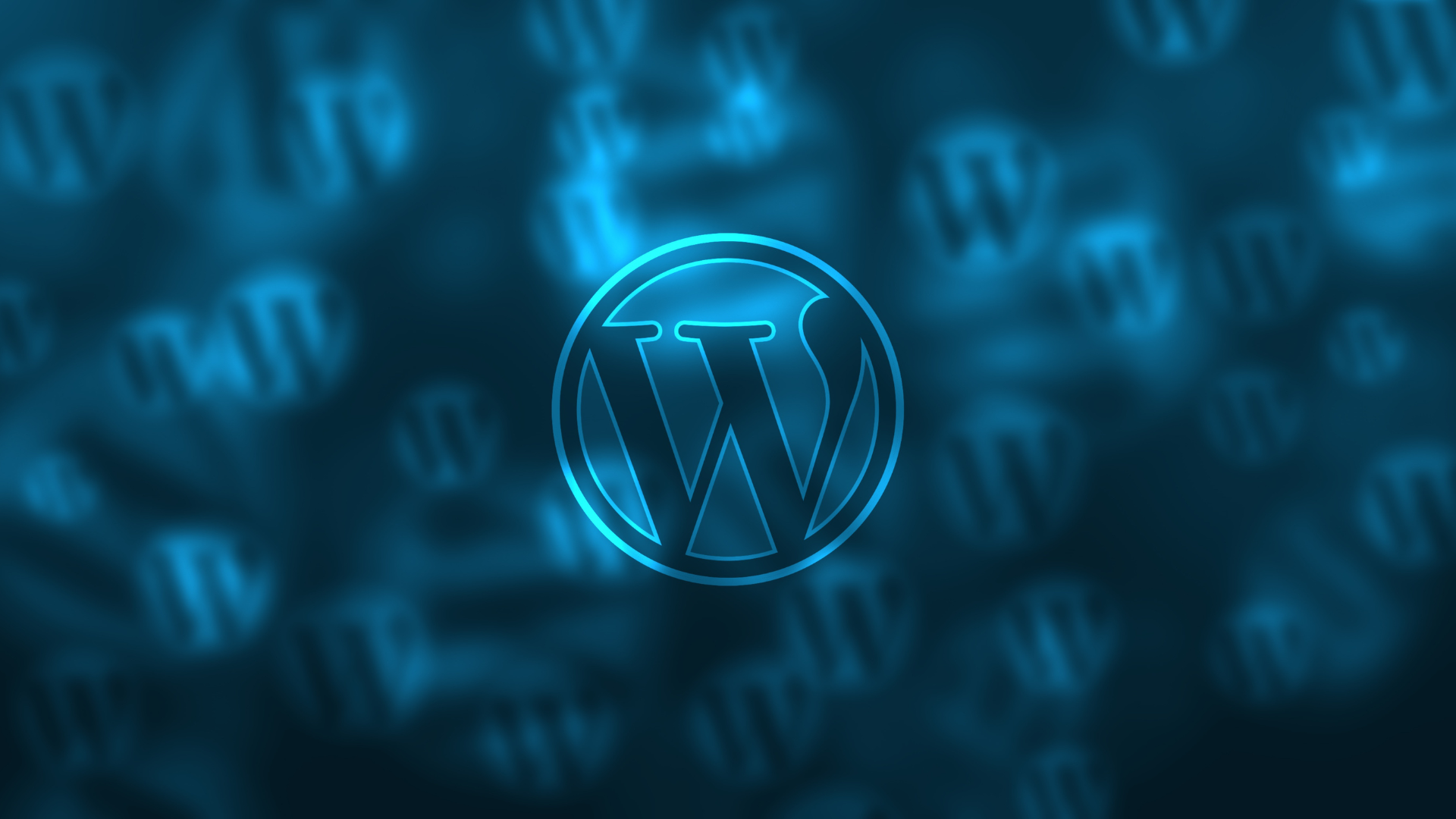 Foro - wordpress, logo de wordpress, azul